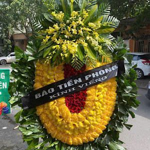 Đặt Vòng Hoa Viếng Chia Buồn Tang Lễ Hà Nội HCB405