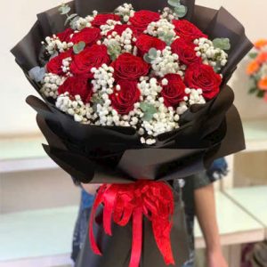 Bó hoa tươi luôn bên em HB603