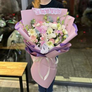 Hoa bó bên nhau yêu thương HB882